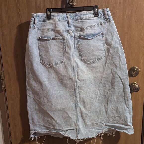 Ava & Viv A-Line Denim Skirt, 17 - Picture 2 of 5
